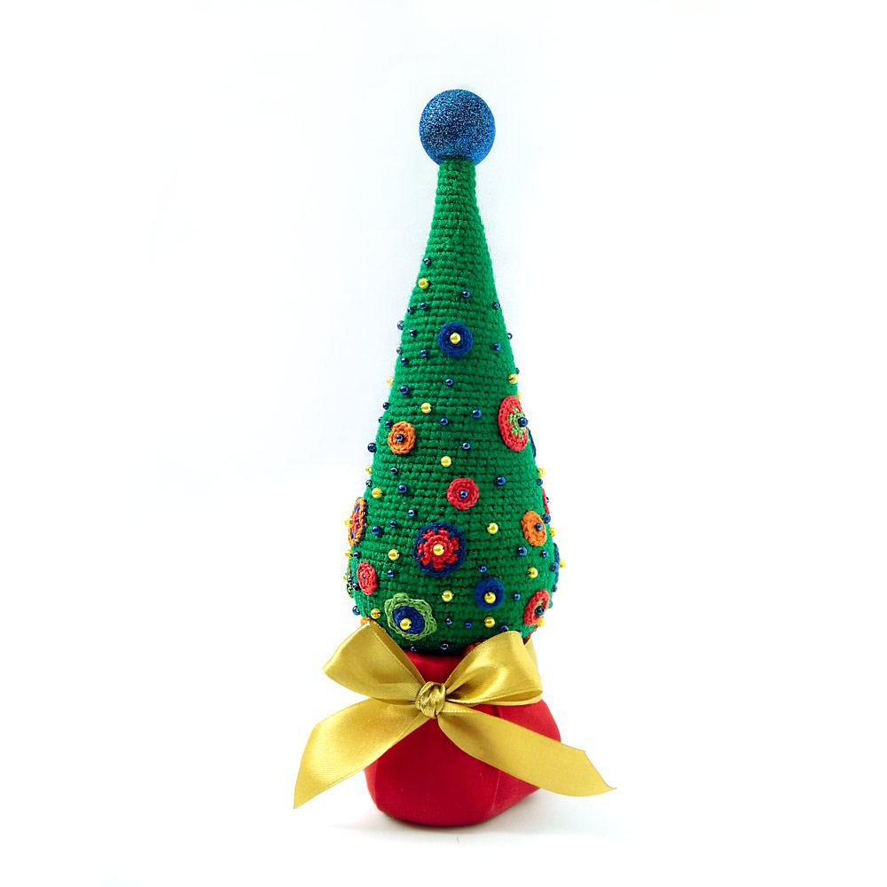 Árbol de Navidad hecho a mano