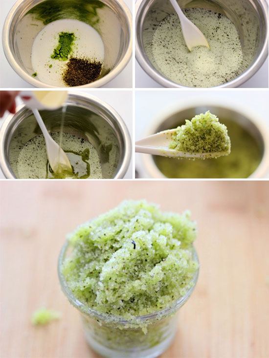 korak po korak priprema pilinga