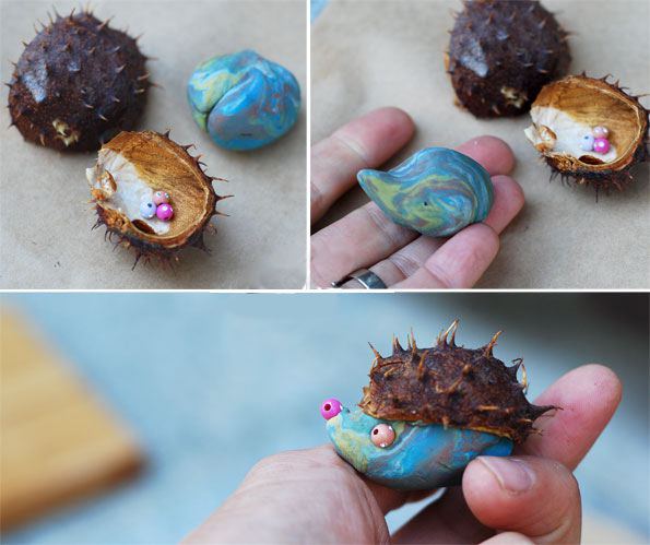 Kucing landak dari kastanye