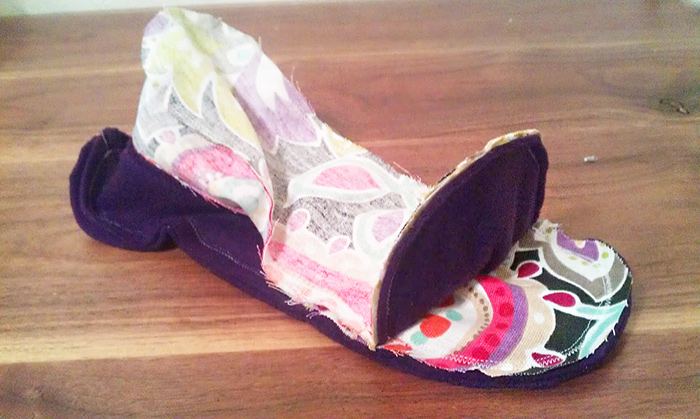 約4cm縫い進める