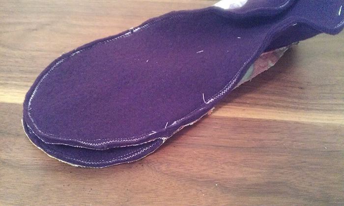 ジグザグで仕上げ