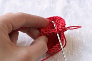 하트 꼭짓점 연결